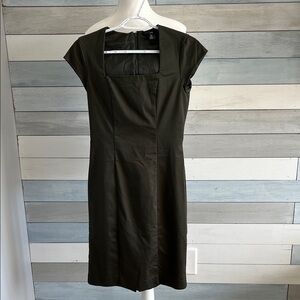 H&M Dark Green Mini Dress